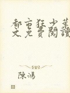 都市狂少叶凡全文免费阅读