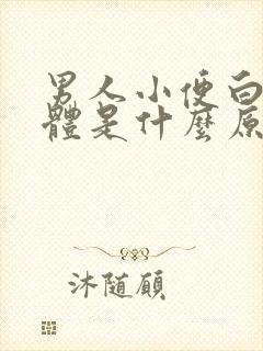 男人小便白色液体是什么原因