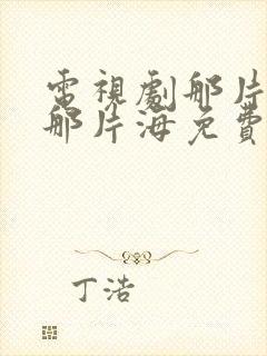 电视剧那片星空那片海免费观看封面