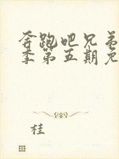 奔跑吧兄弟第七季第五期免费观看封面