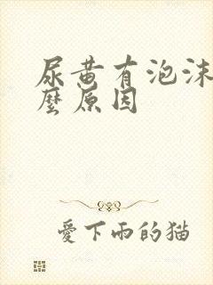 尿黄有泡沫是什么原因