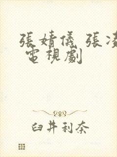 张婧仪 张凌赫 电视剧