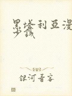 黑塔利亚漫画多少钱