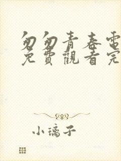 匆匆青春电视剧免费观看完整版高清