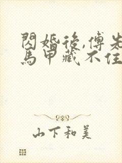 闪婚后,傅先生马甲藏不住了全文观看