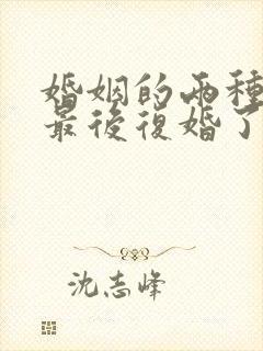 婚姻的两种猜想最后复婚了吗