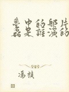 梦中的那片海段磊是谁演的