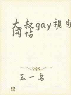 大叔gay视频网站