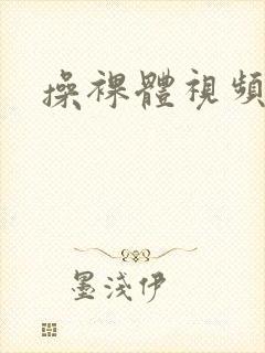 操裸体视频封面