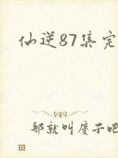 仙逆87集完结封面