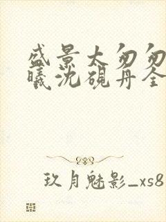 盛景太匆匆宁若曦沈砚舟全文