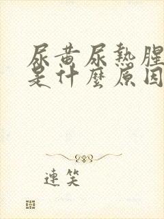 尿黄尿热腥臭味是什么原因