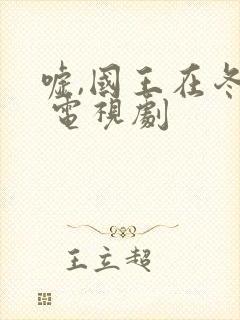 嘘,国王在冬眠 电视剧