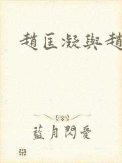 赵匡凝与赵匡胤封面