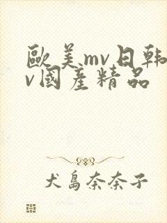 欧美mv日韩mv国产精品封面