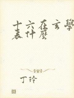 十六在玄学里代表什么