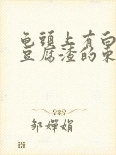 龟头上有白色的豆腐渣的东西