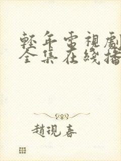 轻年电视剧免费全集在线播放