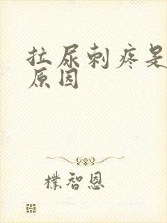 拉尿刺疼是什么原因封面