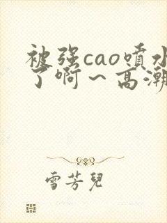 被强cao喷水了啊～高潮视频