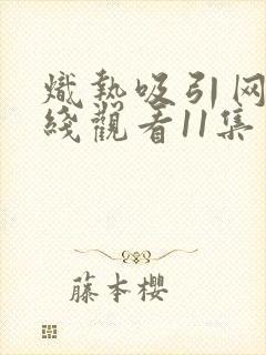 炽热吸引网剧在线观看11集