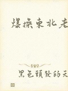 爆操东北老熟女