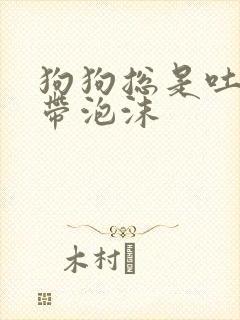 狗狗总是吐黄水带泡沫封面