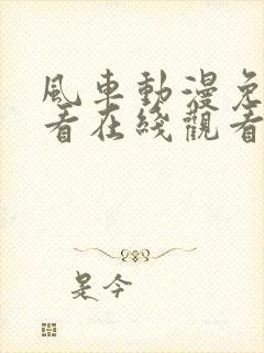 风车动漫免费观看在线观看全集封面