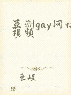 亚洲gay网站视频封面