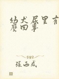 幼犬尿里有血怎么回事