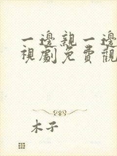 一边亲一边爱电视剧免费观看全集封面