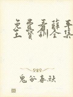 免费看薛平贵与王宝钏全集