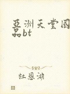 亚洲天堂国产精品bt