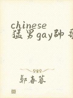 chinese猛男gay帅哥