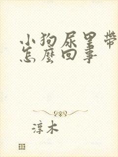 小狗尿里带血是怎么回事