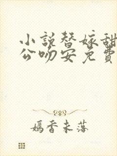 小说替嫁甜婚老公吻安免费阅读