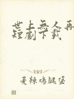 世上无人再似她短剧下载