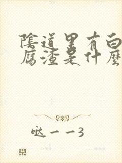 阴道里有白色豆腐渣是什么病