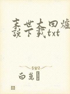 末世大回炉 小说下载txt