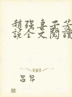 赵强妻子芳姨小说全文阅读