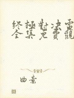 终极对决电视剧全集免费观看