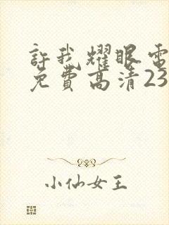 许我耀眼电视剧免费高清23