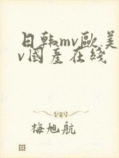 日韩mv欧美mv国产在线