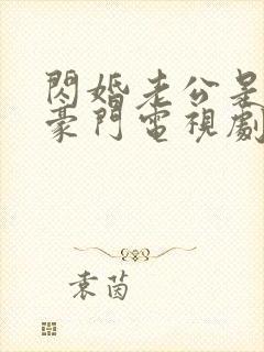 闪婚老公是超级豪门电视剧免费观看