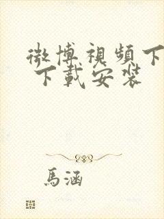 微博视频下载器 下载安装