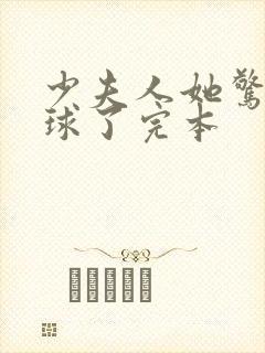 少夫人她惊艳全球了完本封面