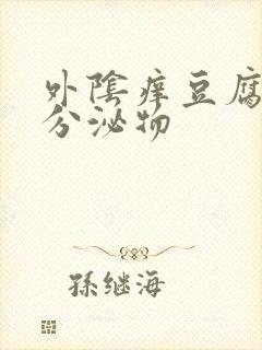 外阴痒豆腐渣状分泌物