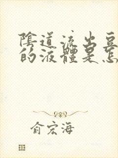 阴道流出豆腐渣的液体是怎么回事