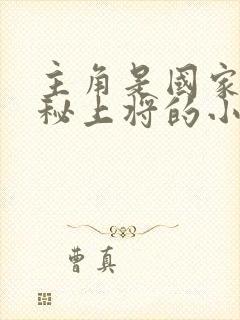 主角是国家最神秘上将的小说