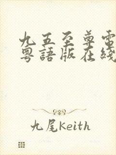 九五至尊电视剧粤语版在线观看